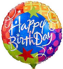 Birthday Mylar Balloon