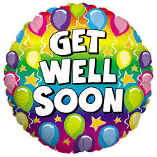 GET WELL MYLAR BALLOON