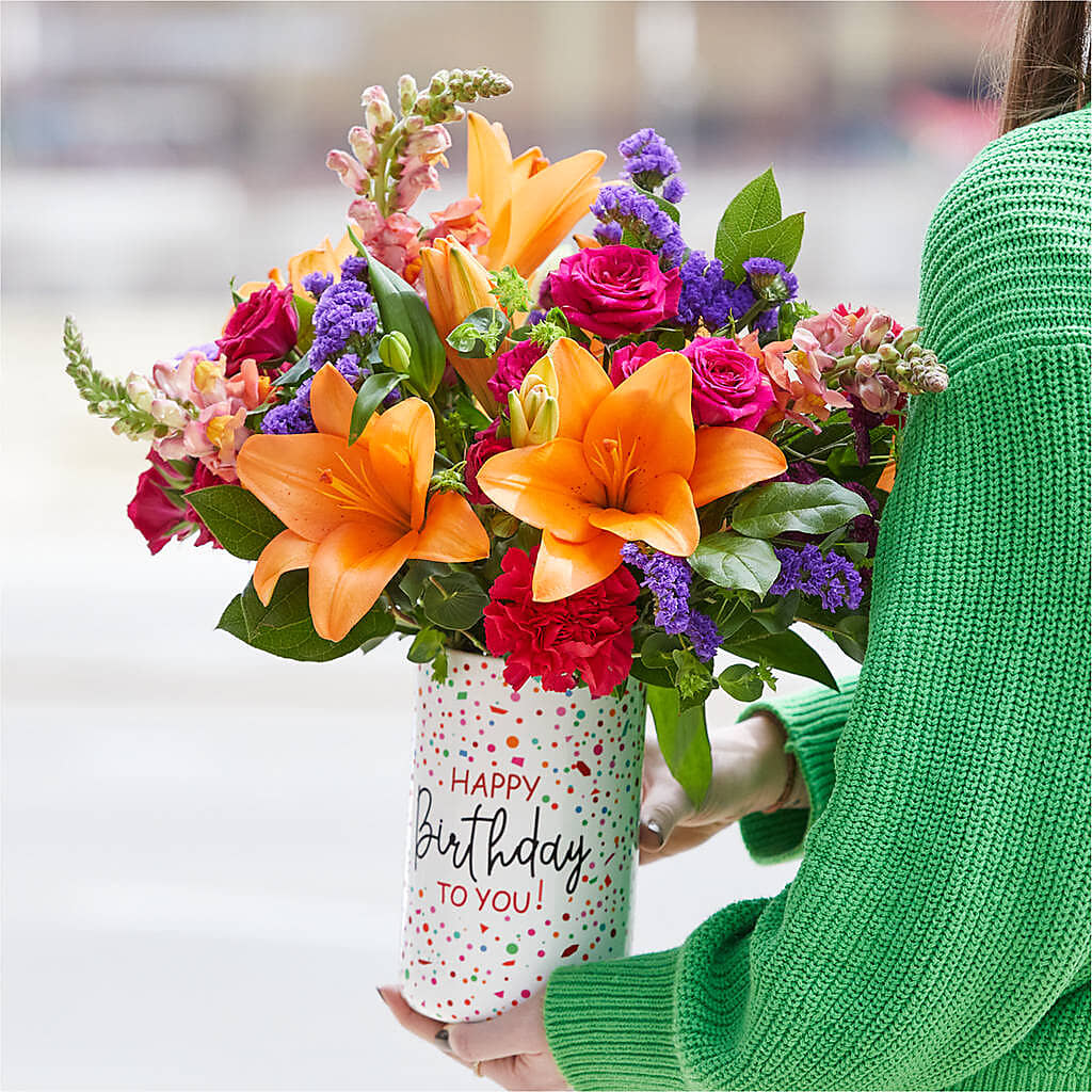 Birthday Palooza Bouquet – WARD'S FLORIST AND GREENHOUSE, Beverly MA