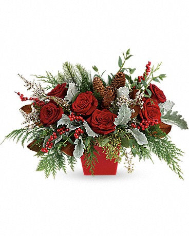 Winter Blooms Centerpiece