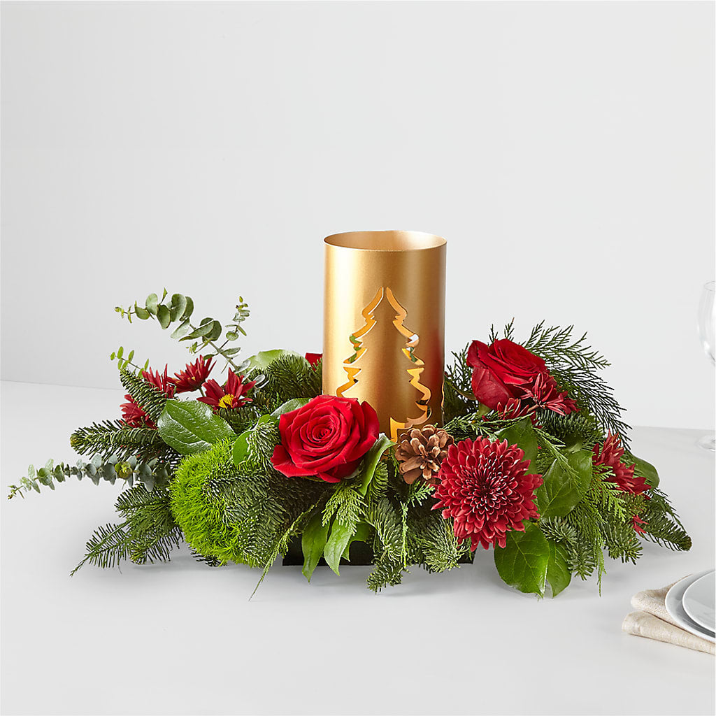 Toast the Season Centerpiece – WARD'S FLORIST AND GREENHOUSE, Beverly MA