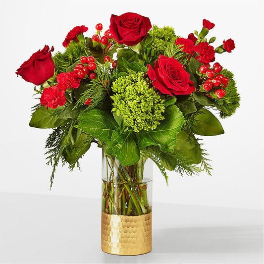 Plaid Throw Bouquet – WARD'S FLORIST AND GREENHOUSE, Beverly MA