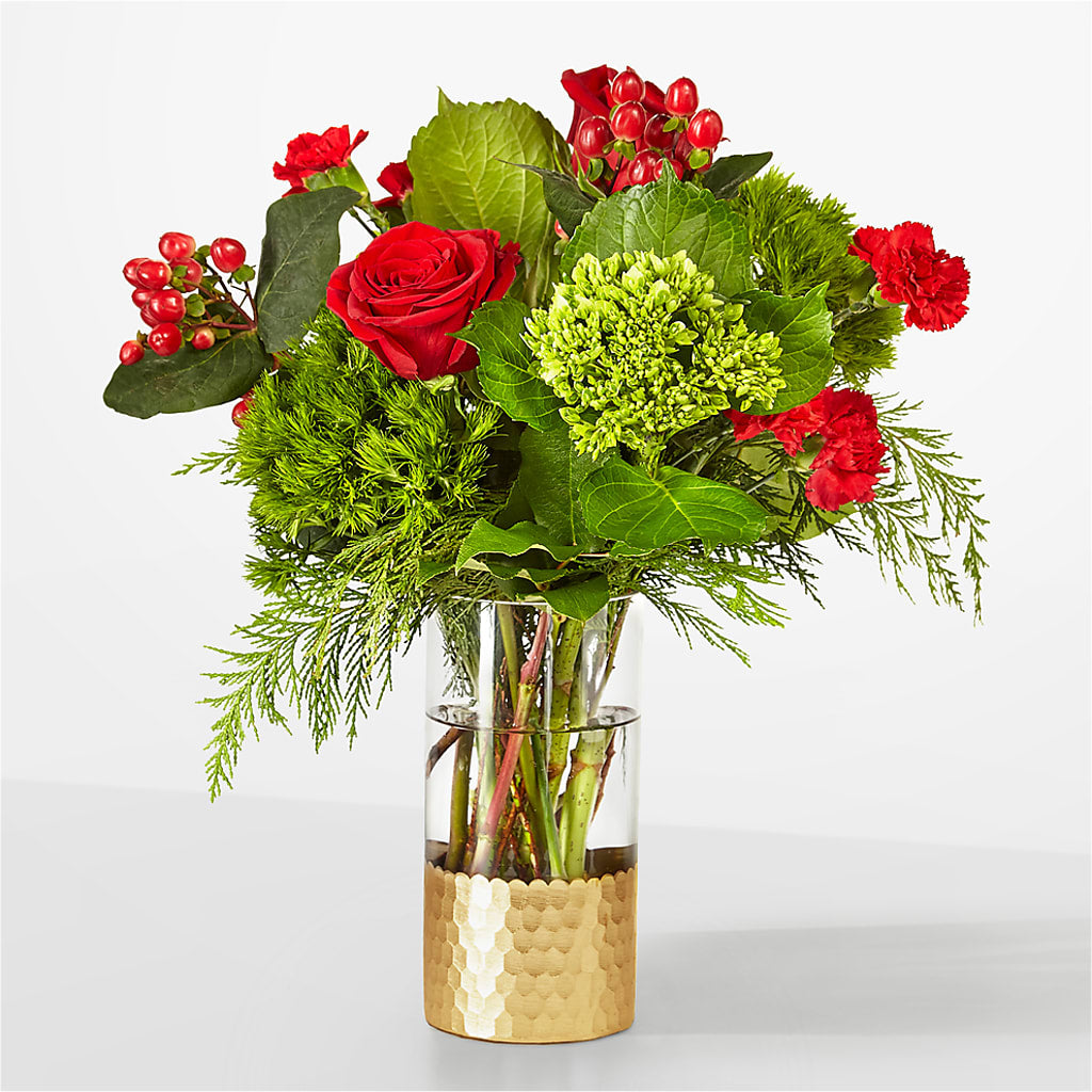 Plaid Throw Bouquet – WARD'S FLORIST AND GREENHOUSE, Beverly MA
