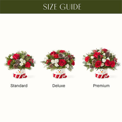Jolly Snowman Bouquet – WARD'S FLORIST AND GREENHOUSE, Beverly MA