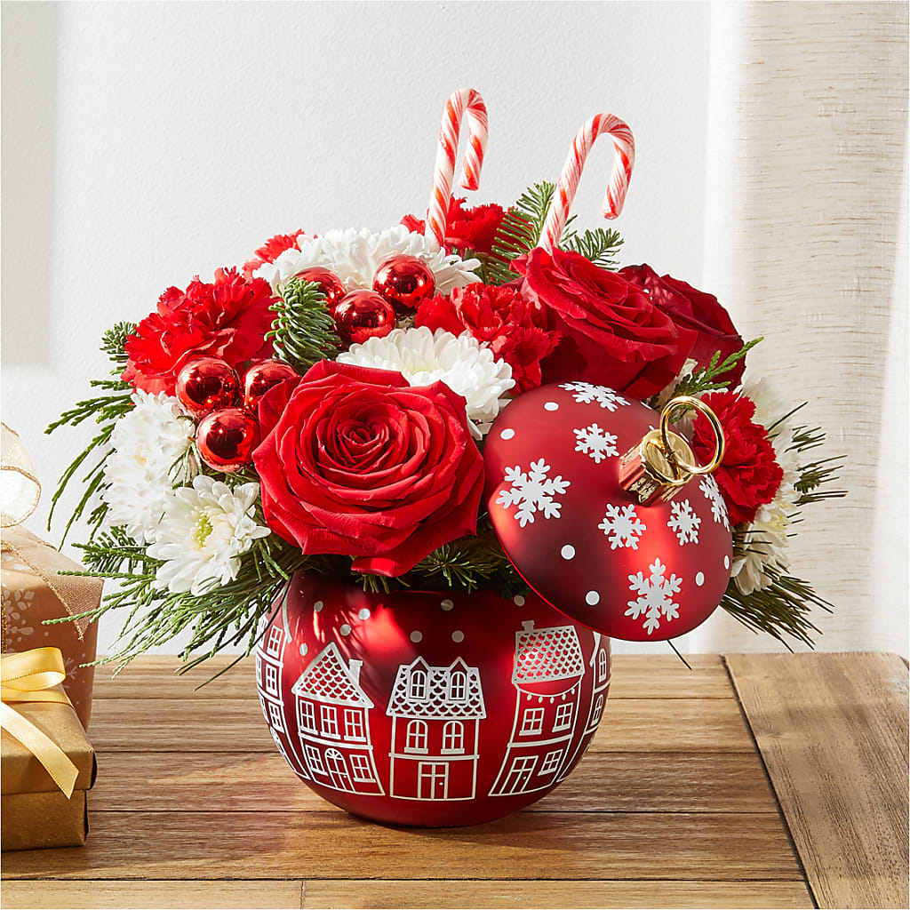 Cheer in the Air Ornament – WARD'S FLORIST AND GREENHOUSE, Beverly MA