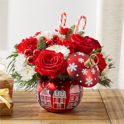 Cheer in the Air Ornament – WARD'S FLORIST AND GREENHOUSE, Beverly MA