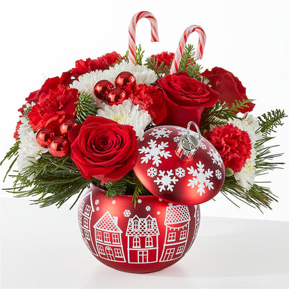 Cheer in the Air Ornament – WARD'S FLORIST AND GREENHOUSE, Beverly MA