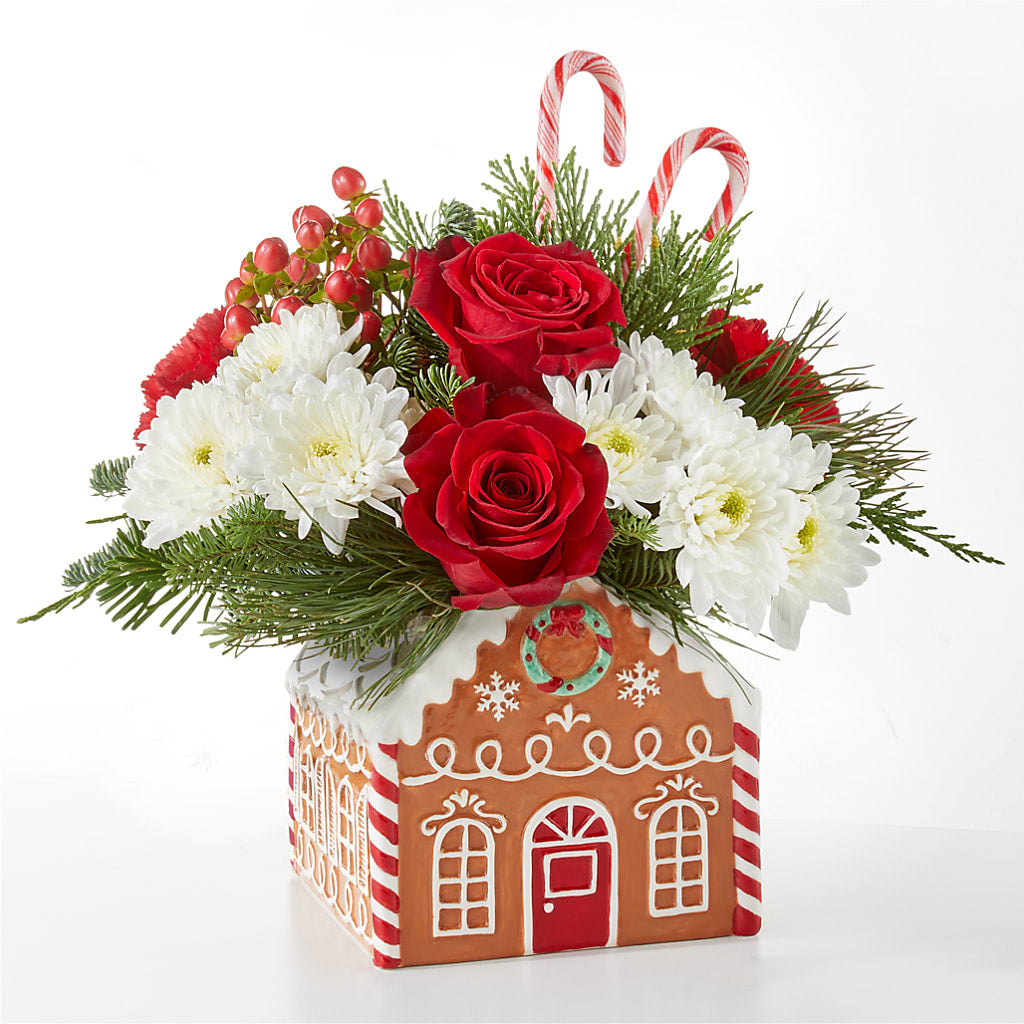 Gingerbread Bakery Bouquet – WARD'S FLORIST AND GREENHOUSE, Beverly MA