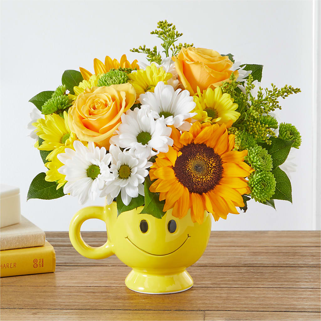 Be Happy Bouquet – WARD'S FLORIST AND GREENHOUSE, Beverly MA