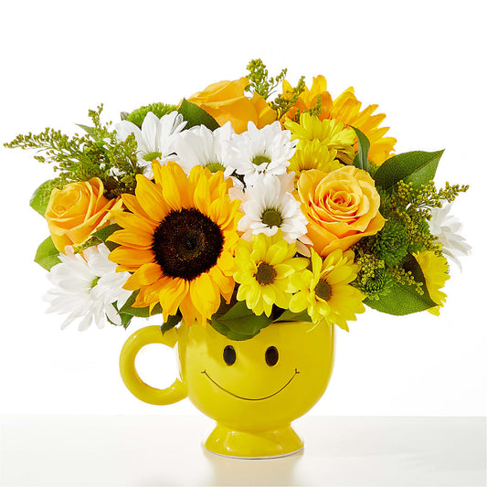 Be Happy Bouquet – WARD'S FLORIST AND GREENHOUSE, Beverly MA