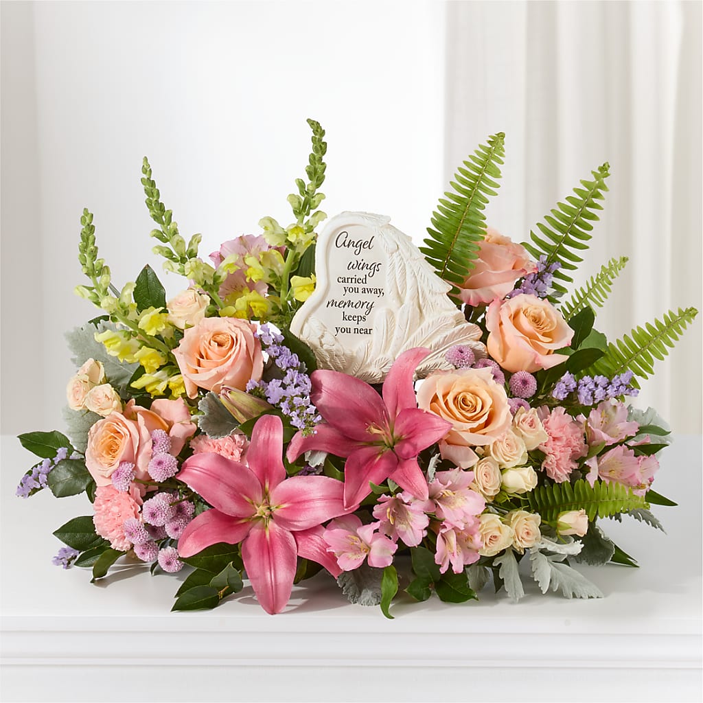 Gentle Light Arrangement – WARD'S FLORIST AND GREENHOUSE, Beverly MA