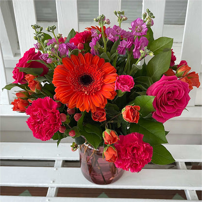 Fiesta Bouquet – WARD'S FLORIST AND GREENHOUSE, Beverly MA