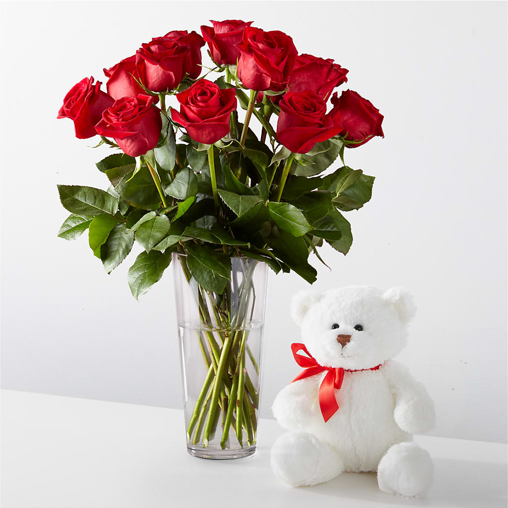 Romantic Long Stem Red Rose Bouquet Bundles – WARD'S FLORIST AND GREENHOUSE, Beverly MA