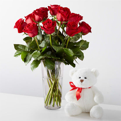 Romantic Long Stem Red Rose Bouquet Bundles – WARD'S FLORIST AND GREENHOUSE, Beverly MA