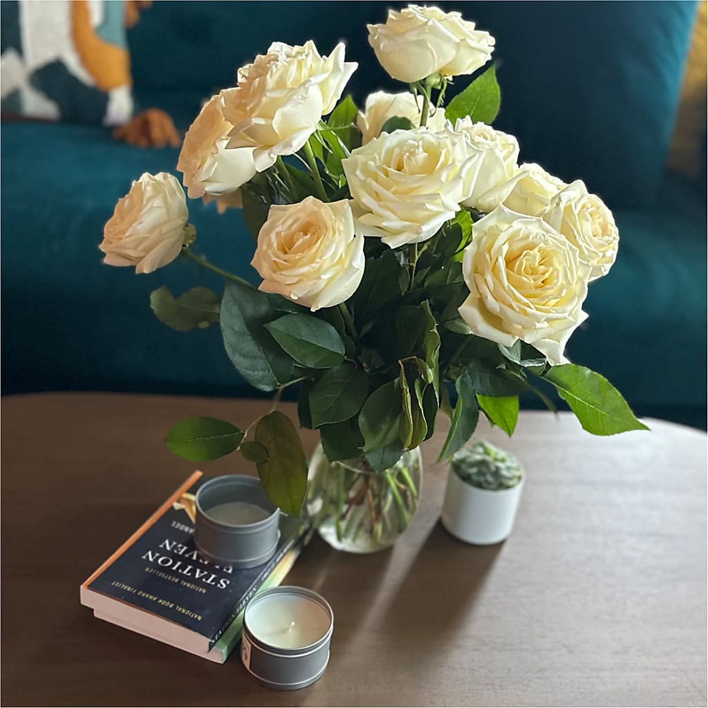 Long Stem Yellow Rose Bouquet – WARD'S FLORIST AND GREENHOUSE, Beverly MA