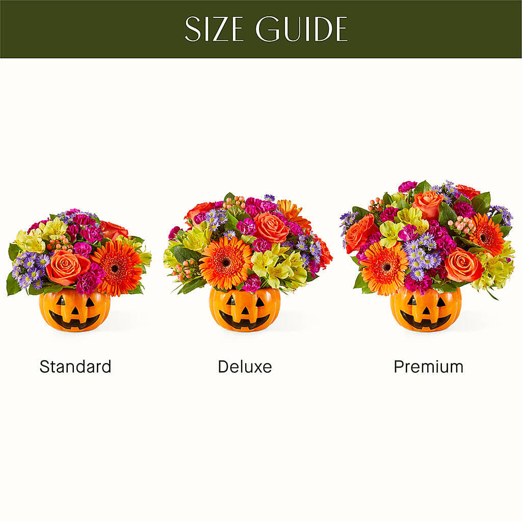 Tricks & Treats Pumpkin – WARD'S FLORIST AND GREENHOUSE, Beverly MA