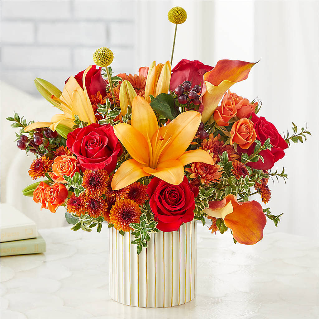 Scarlet Skies Bouquet – WARD'S FLORIST AND GREENHOUSE, Beverly MA