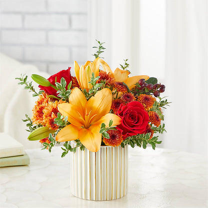Scarlet Skies Bouquet – WARD'S FLORIST AND GREENHOUSE, Beverly MA