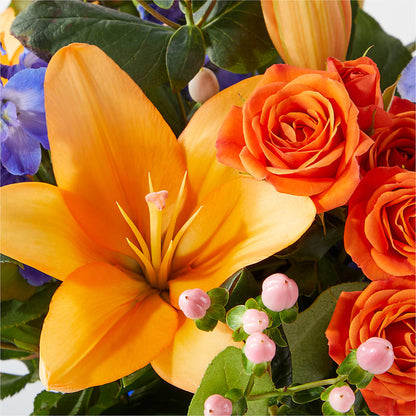 Radiant Citrus Bouquet – WARD'S FLORIST AND GREENHOUSE, Beverly MA
