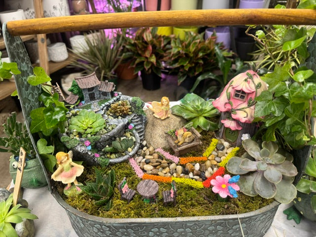 Enchanted Fairy Village Garden – WARD'S FLORIST AND GREENHOUSE, Beverly MA