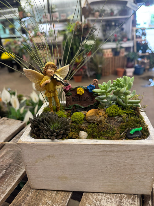 The Fairy’s Welcome Serenade   – WARD'S FLORIST AND GREENHOUSE, Beverly MA