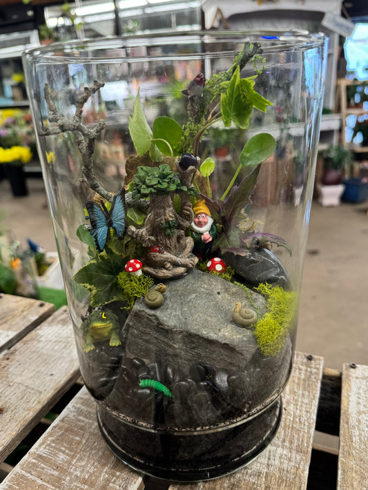 The Magical Tree Gnome Garden   – WARD'S FLORIST AND GREENHOUSE, Beverly MA