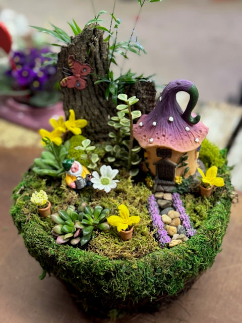 Whispering Woodland Fairy Garden