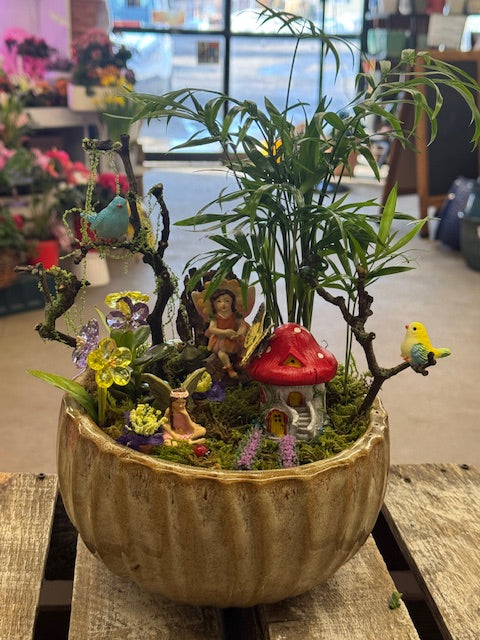 Whispering Willow Fairy Garden