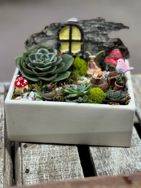 Cozy Cottage Fairy Garden