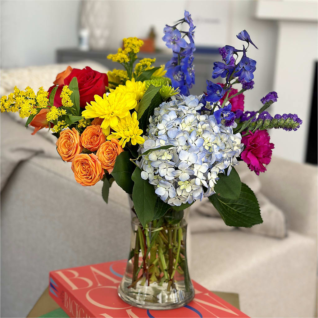 Summer Spectra - A Florist Original – WARD'S FLORIST AND GREENHOUSE, Beverly MA