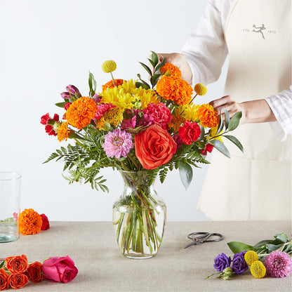 Feast of Color – A Florist Original – WARD'S FLORIST AND GREENHOUSE, Beverly MA