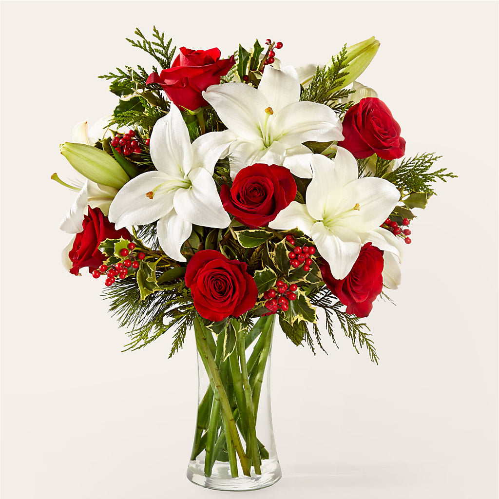 Sparkling Snowflakes Bouquet – WARD'S FLORIST AND GREENHOUSE, Beverly MA