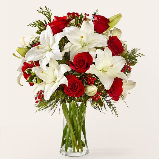 Sparkling Snowflakes Bouquet – WARD'S FLORIST AND GREENHOUSE, Beverly MA