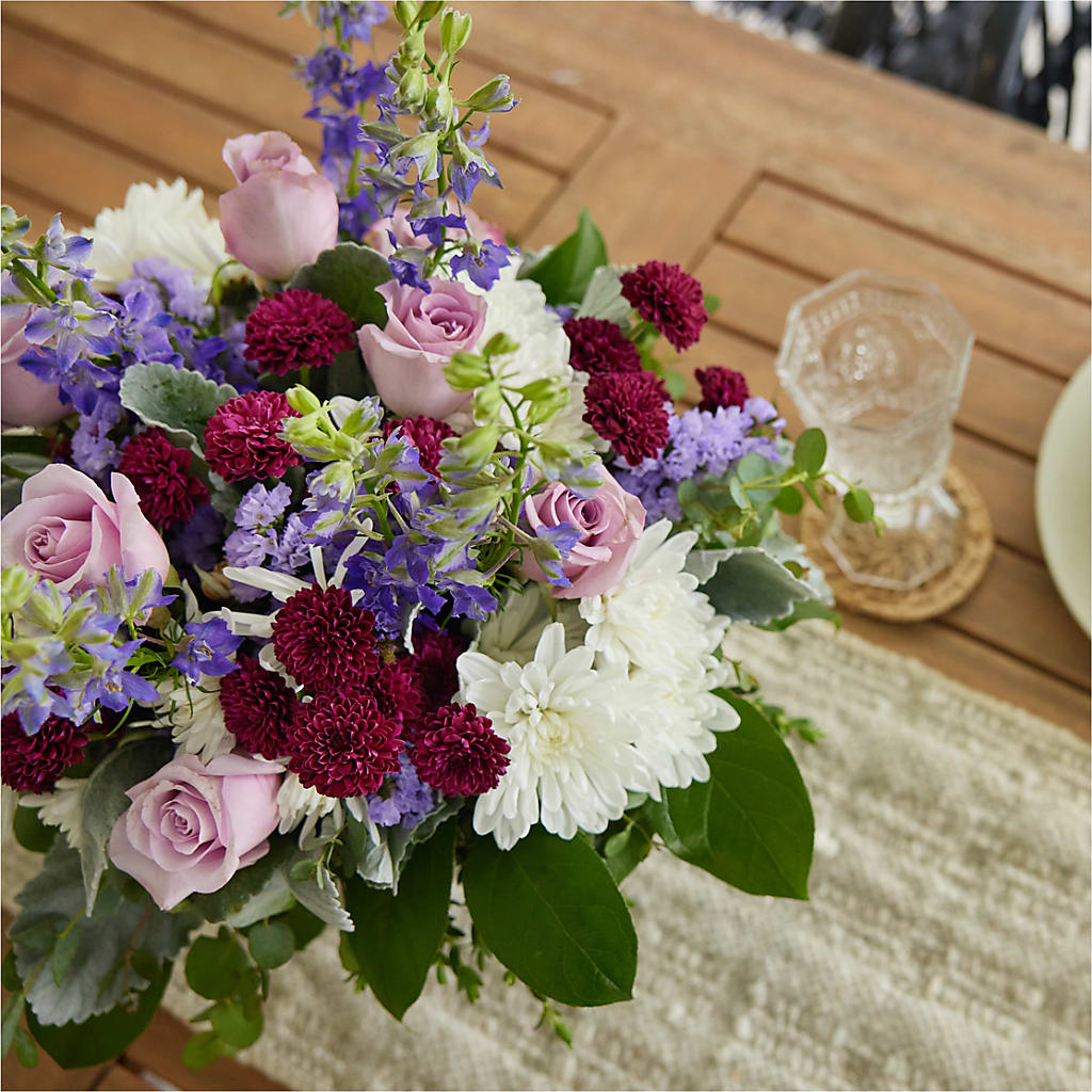 Violet Frost Bouquet – WARD'S FLORIST AND GREENHOUSE, Beverly MA