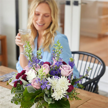 Violet Frost Bouquet – WARD'S FLORIST AND GREENHOUSE, Beverly MA