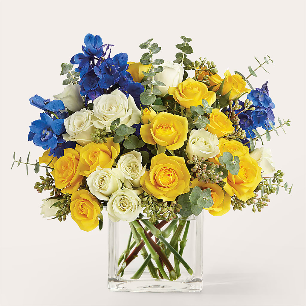Sparkling Citrine Bouquet – WARD'S FLORIST AND GREENHOUSE, Beverly MA