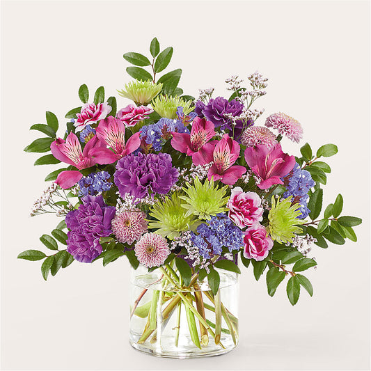Glass Half Full Bouquet – WARD'S FLORIST AND GREENHOUSE, Beverly MA