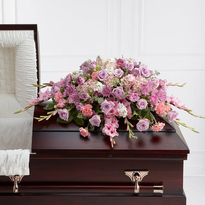 Immorata Casket Spray – WARD'S FLORIST AND GREENHOUSE, Beverly MA