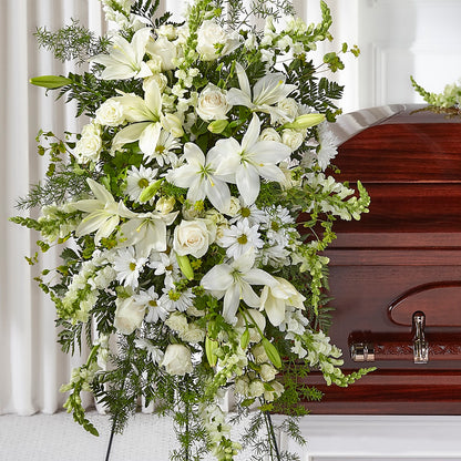 Loving Thoughts Standing Spray – WARD'S FLORIST AND GREENHOUSE, Beverly MA