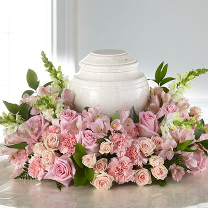 Blooms of Hope Cremation Adornment – WARD'S FLORIST AND GREENHOUSE, Beverly MA