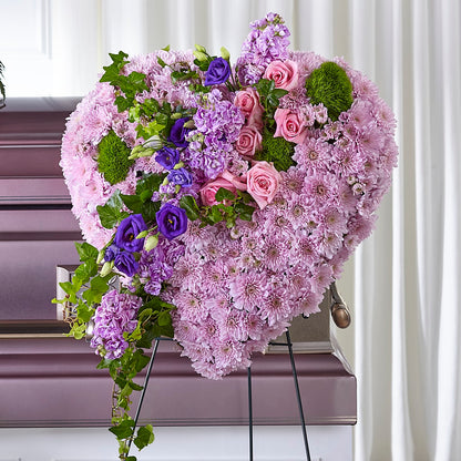 Treasured Love Standing Heart – WARD'S FLORIST AND GREENHOUSE, Beverly MA