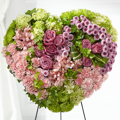 Heartwarming Standing Heart – WARD'S FLORIST AND GREENHOUSE, Beverly MA