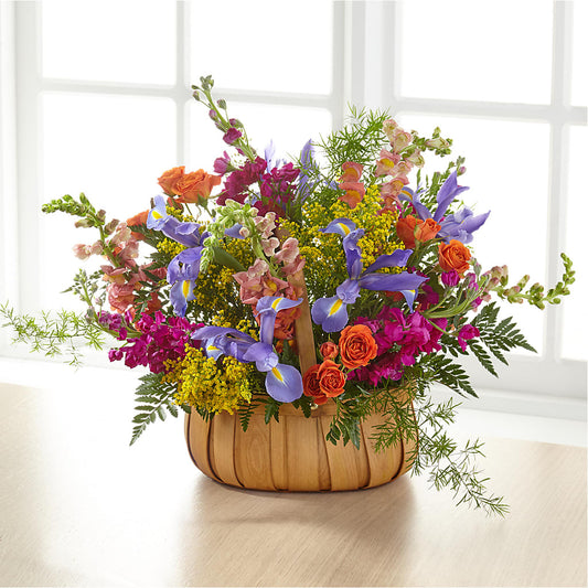 Garden of Life Basket – WARD'S FLORIST AND GREENHOUSE, Beverly MA