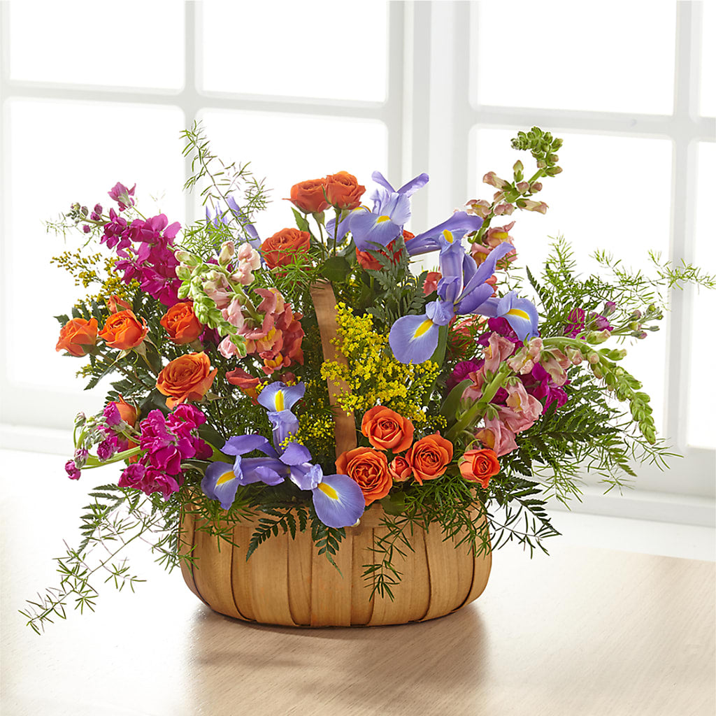 Garden of Life Basket – WARD'S FLORIST AND GREENHOUSE, Beverly MA