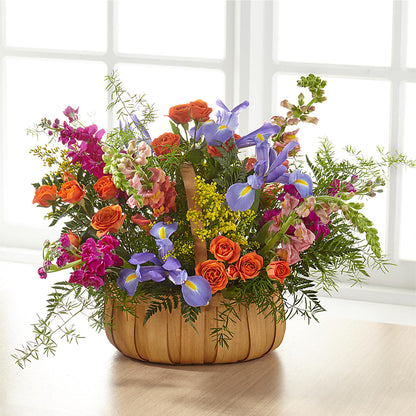 Garden of Life Basket – WARD'S FLORIST AND GREENHOUSE, Beverly MA