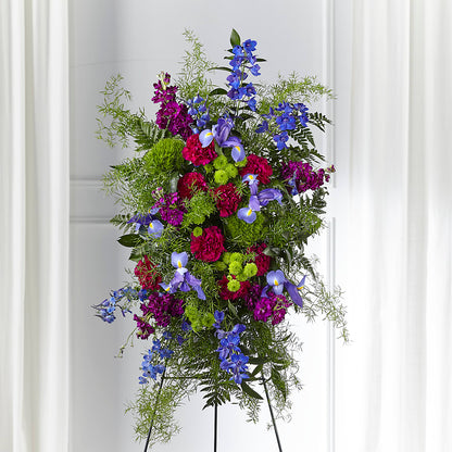 Heavenly Skies Standing Spray – WARD'S FLORIST AND GREENHOUSE, Beverly MA