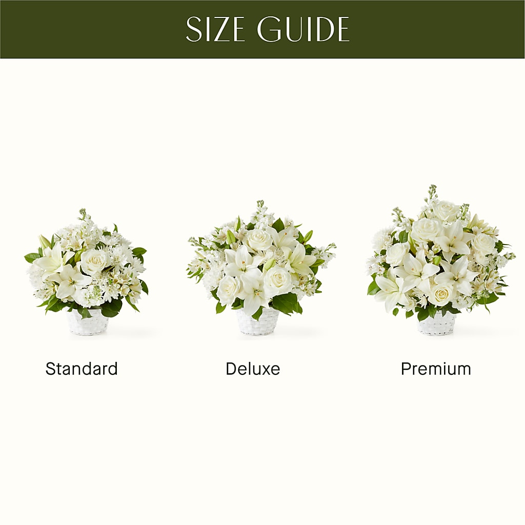Peaceful Reflections Arrangement – WARD'S FLORIST AND GREENHOUSE, Beverly MA