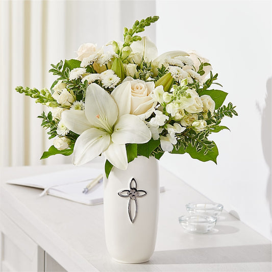 With Grace Bouquet – WARD'S FLORIST AND GREENHOUSE, Beverly MA