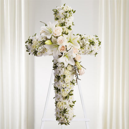 Spiritual Guidance Standing Spray – WARD'S FLORIST AND GREENHOUSE, Beverly MA