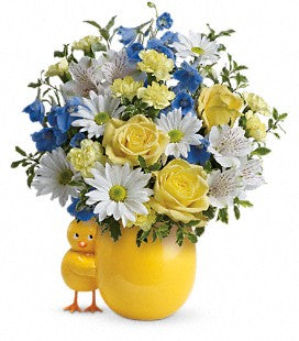 Sweet Peep Bouquet - Blue